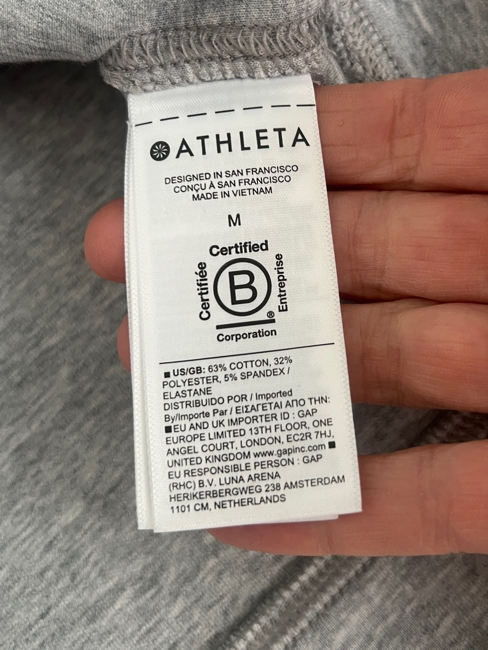 Athleta Form Knit Full Zip Hoodie - M NWT - Picture 7 of 7